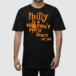 Aubrey Plaza Philly Is A Womens Sport Town Est 2030 Shirt 2