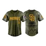Padres US Air Force 75th Anniversary Baseball Jersey 2025