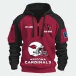 Personalized Cardinals Est 1898 Quarter Zip Hoodie
