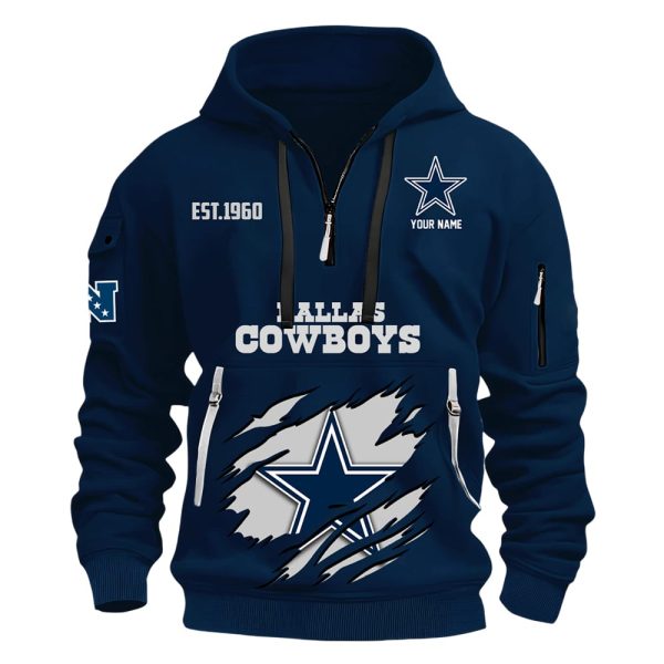 Personalized Cowboys Est 1960 Quarter Zip