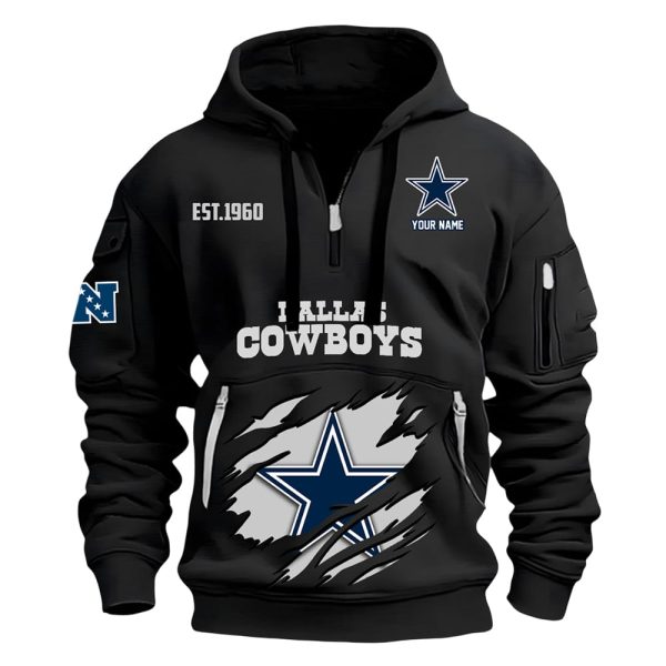 Personalized Cowboys Est 1960 Quarter Zip