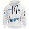 Personalized Dodgers Est 1883 Hoodie Half Zipper
