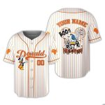 Personalized Donald Boo Halloween Baseball Jersey