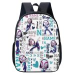 Personalized Ghost Spider Gwen Backpack