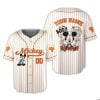 Personalized Mickey Boo Halloween Baseball Jersey