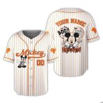 Personalized Mickey Boo Halloween Baseball Jersey