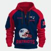 Personalized Patriots Est 1959 Quarter Zip Hoodie