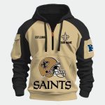 Personalized Saints Est 1966 Quarter Zip Hoodie