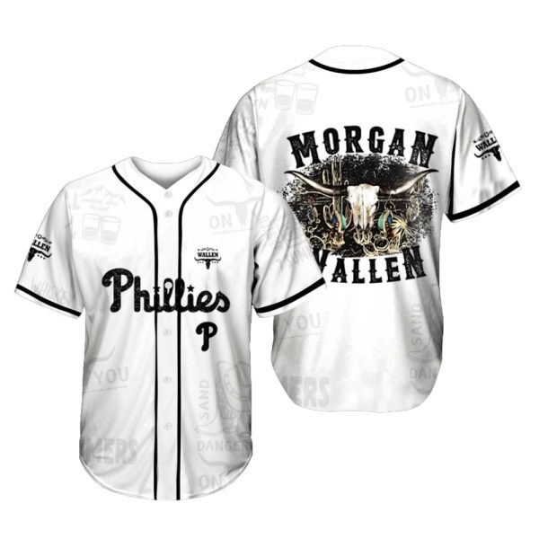 Phillies Morgan Wallen Jersey 2025