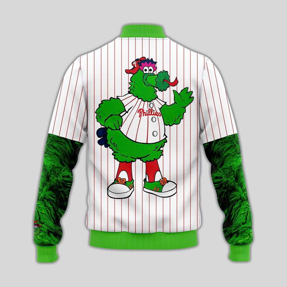 Phillies x Phanatic Baseball Jacket 2025 Phillies x Phanatic Baseball Jacket 2025