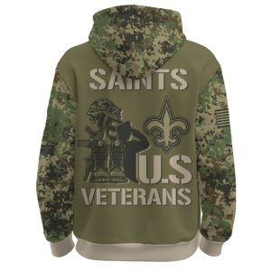 Saints Veteran Day Hoodie 20252