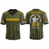 Raiders 2025 US ARMY’S 250TH Birthday Jersey