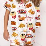 Raising Cane's Chickens Pajama Set