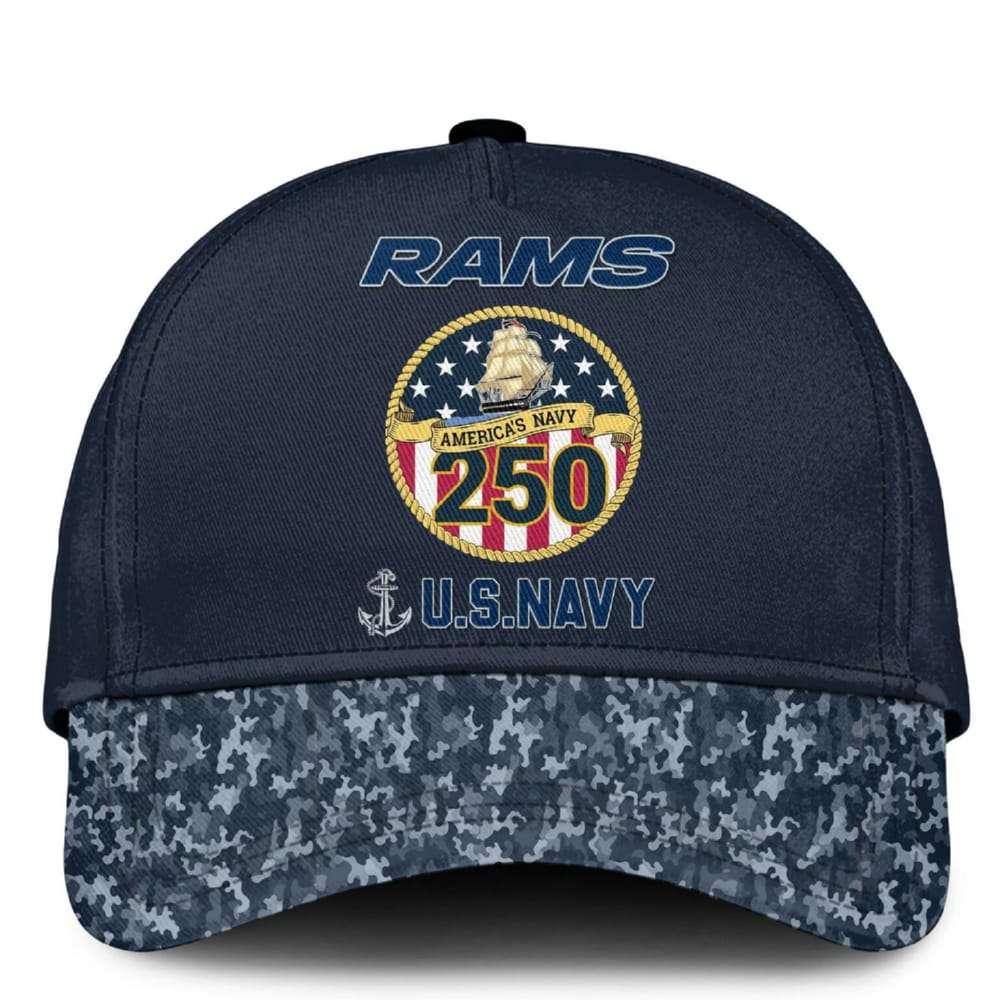 Rams US Navy 250th Birthday Celebration Hoodie 2025 Rams US Navy 250th Birthday Celebration Hoodie 2025