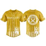 Rangers Childhood Cancer Awareness Month 2025 Jersey