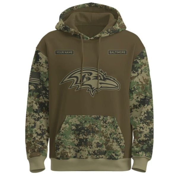 Ravens US Army 250th Birthday Celebration Hoodie 2025