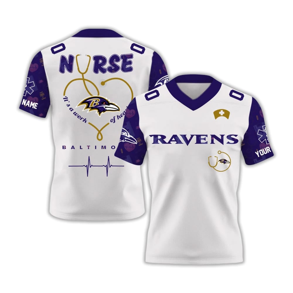 Ravens x Nurses Game Night Jersey 2025 Ravens x Nurses Game Night Jersey 2025