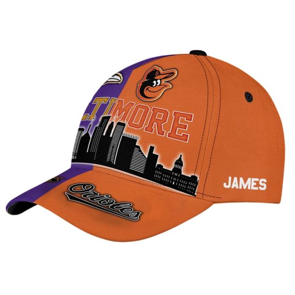 Ravens x Orioles Skyline Classic Cap