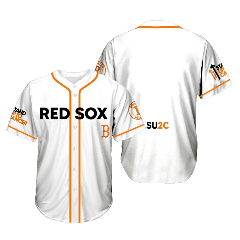 Red Sox 2025 Stand Up To Cancer Night Jersey Red Sox 2025 Stand Up To Cancer Night Jersey