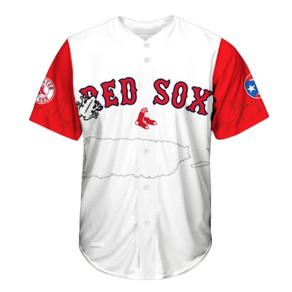Red Sox Puerto Rican Heritage Baseball Jersey 2025