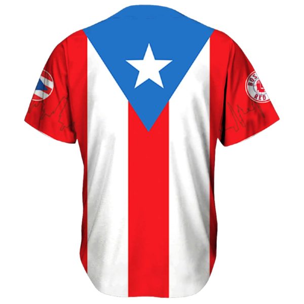 Red Sox Puerto Rican Heritage Baseball Jersey 2025