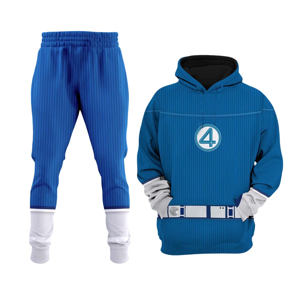 Reed Richards Fantastic Four Marvel Superhero Halloween Hoodie Reed Richards Fantastic Four Marvel Superhero Halloween Hoodie