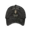 Retro Pray Cross Justice Without Compassion Is Incomplete Print Baseball Cap