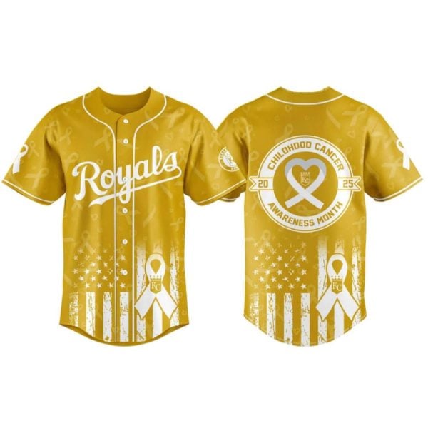 Royals Childhood Cancer Awareness Month 2025 Jersey