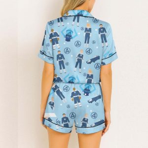 Fantastic Four Satin Pajamas1