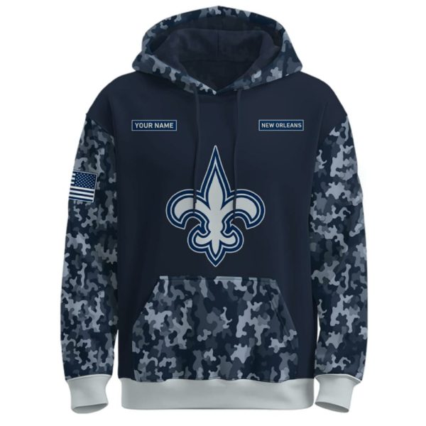 Saints US Navy 250th Birthday Celebration Hoodie 2025
