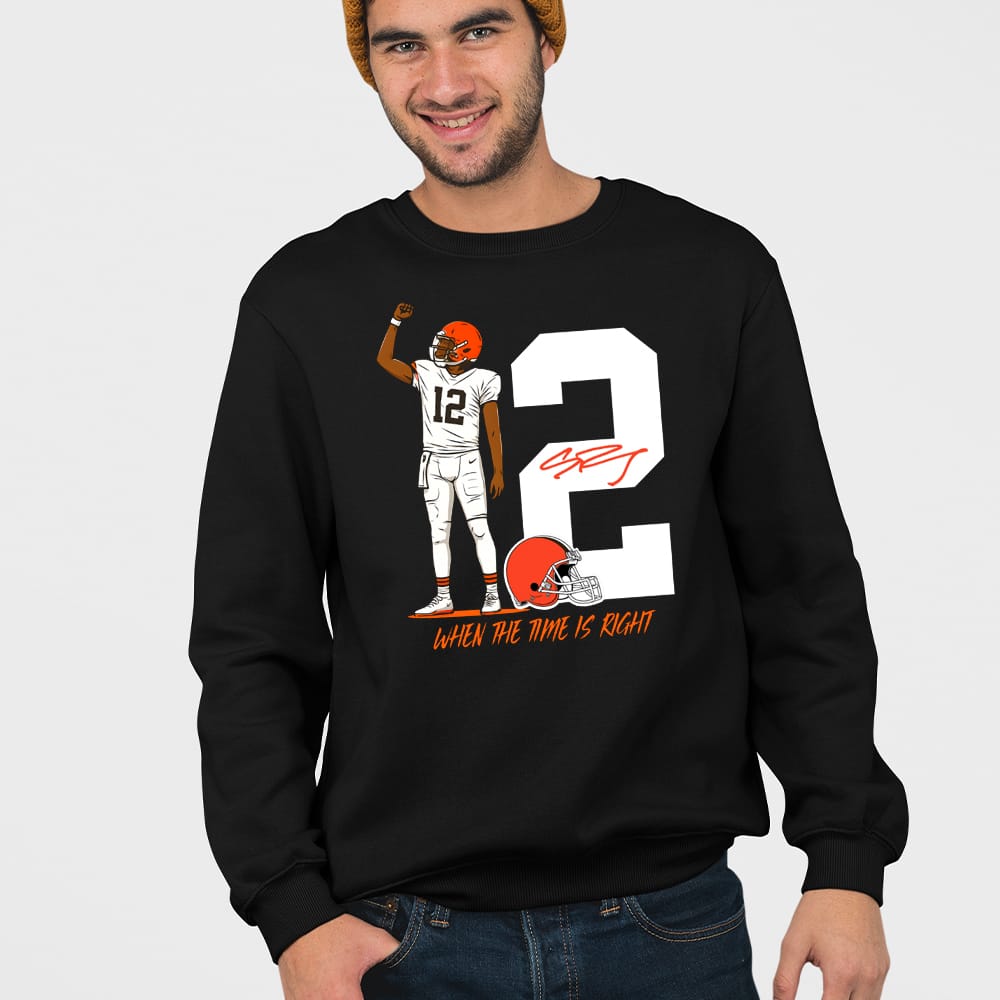 Shedeur Sanders When The Time Is Right Shirt Shedeur Sanders When The Time Is Right Shirt