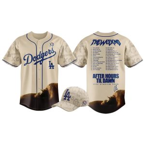 Dodgers The Weeknd After Hours Til Dawn Jersey 2025