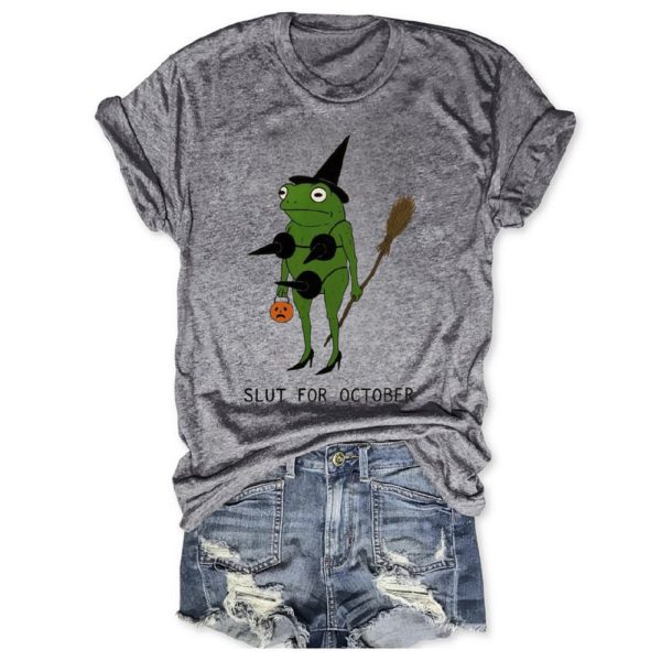 Slut For October Tee