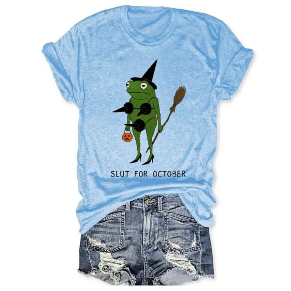 Slut For October Tee