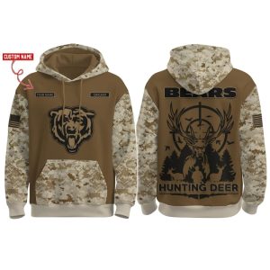 2025 Bears Hunting Deer Hoodie