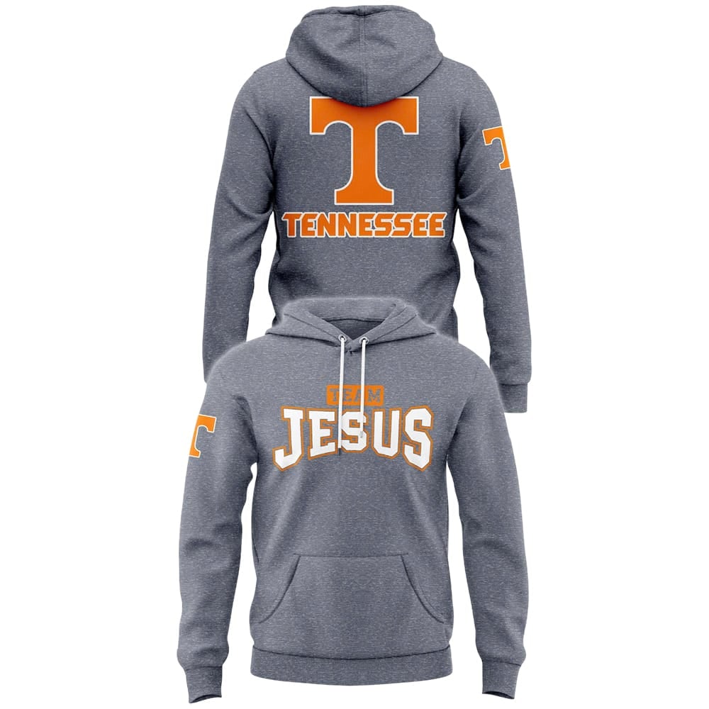 Tennessee Football Team Jesus Hoodie 2025 Tennessee Football Team Jesus Hoodie 2025