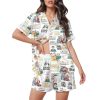 The Golden Girls Satin Short Pajamas