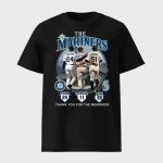 The Mariners Griffey Martinez Ichiro Thank You For The Memories Shirt