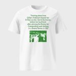 Thinking About How Gillian Anderson Kissed Her X-Files Co-Star David Duchovny Shirt