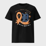 Tigers Uterine Cancer Awareness No One Fights Alone Shirt