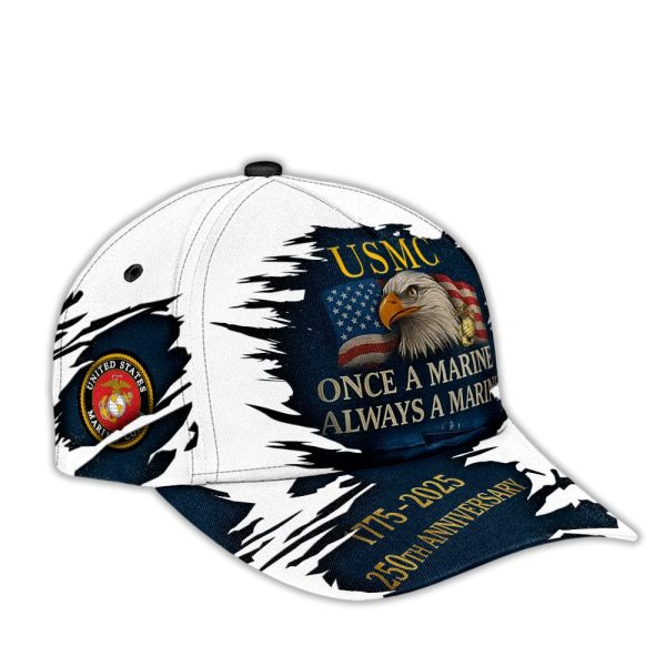 US Marine Corps 250th Anniversary Classic Cap