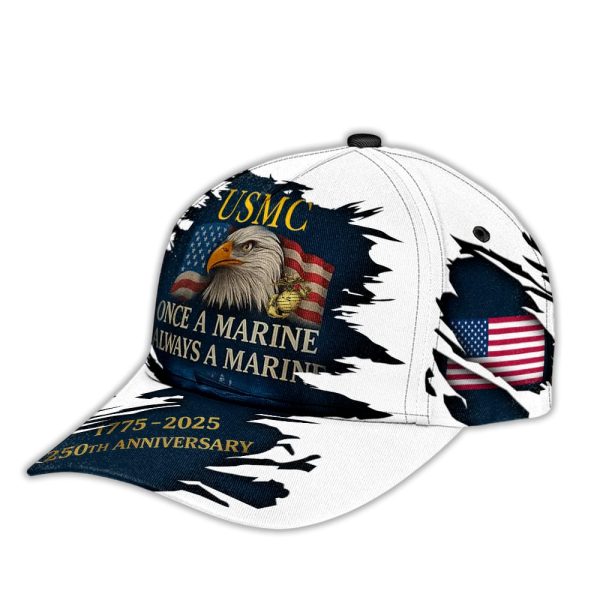 US Marine Corps 250th Anniversary Classic Cap