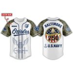 US Navy 250th Birthday x Orioles 2025 Jersey