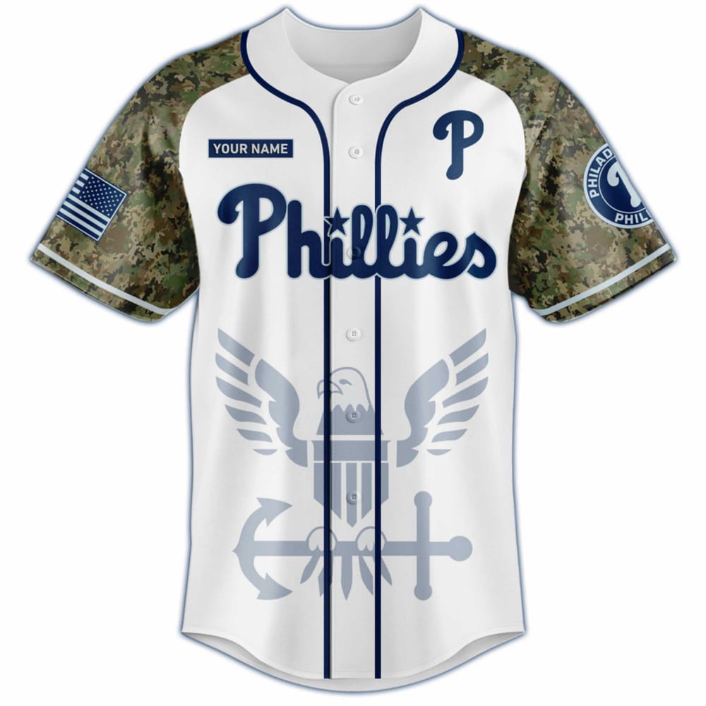 US Navy 250th Birthday x Phillies 2025 Jersey US Navy 250th Birthday x Phillies 2025 Jersey