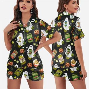 Pickle Halloween Pajama Set1