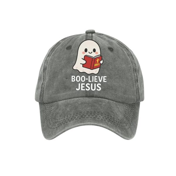 Unisex Boo-Live Jesus Print Hat