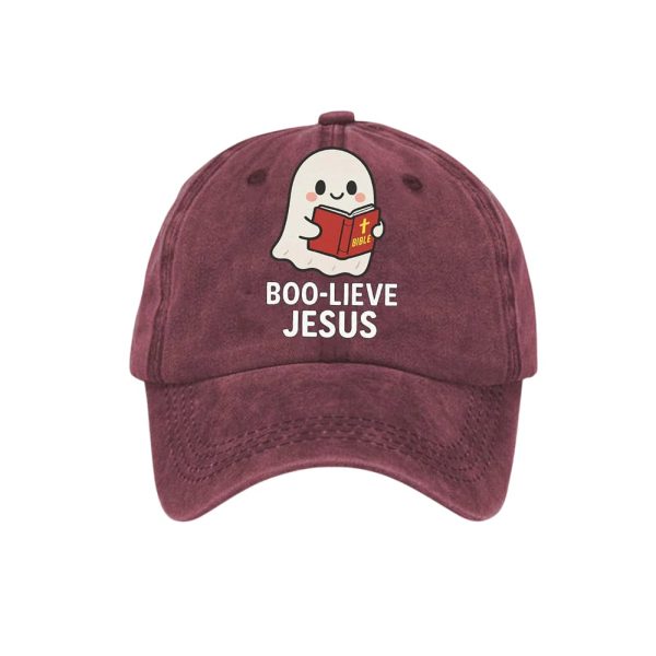Unisex Boo-Live Jesus Print Hat