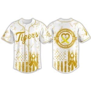Tigers Childhood Cancer Awareness Month 2025 Jersey 1 Tigers Childhood Cancer Awareness Month 2025 Jersey1
