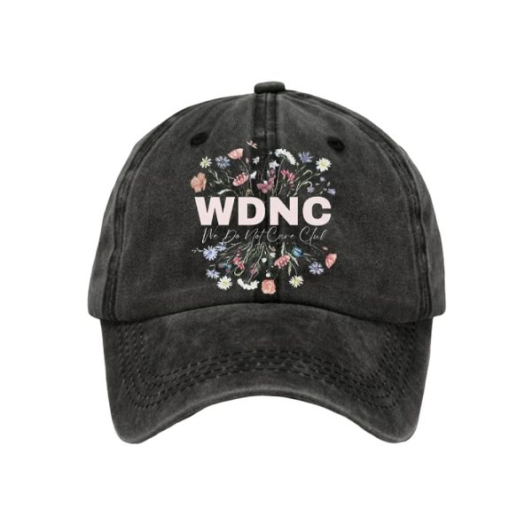 WDNC We Do Not Care Club Menopause Perimenopause Baseball Cap