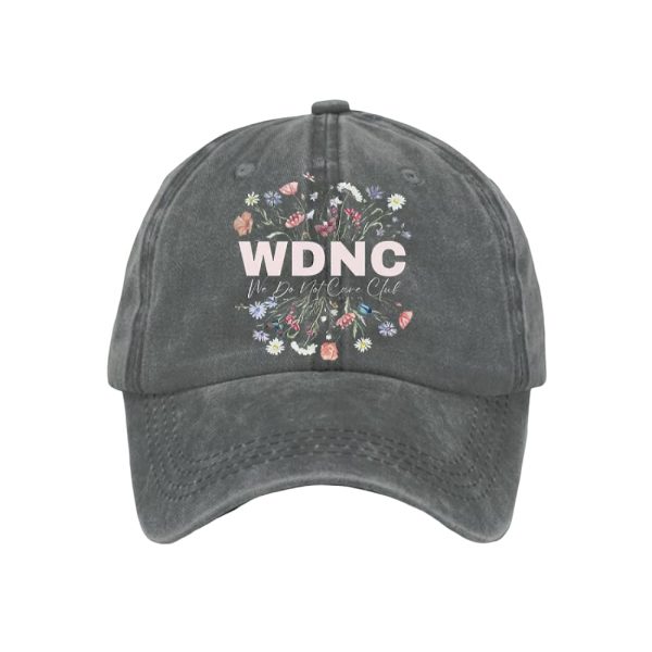 WDNC We Do Not Care Club Menopause Perimenopause Baseball Cap